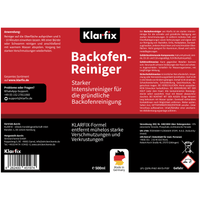 Backofenreiniger (Intensivreiniger gegen Fett, Eiweiß & Verkrustungen)