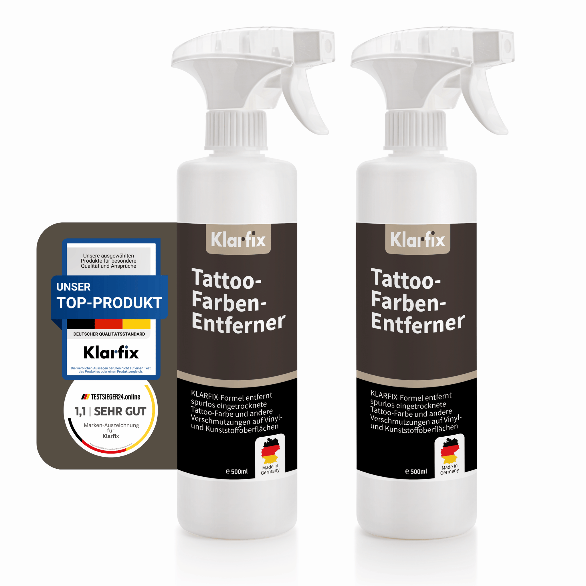 Tattoo-Farben-Entferner (Spezialreiniger für Tattoo-Stühle, Arbeitsflächen & Böden)