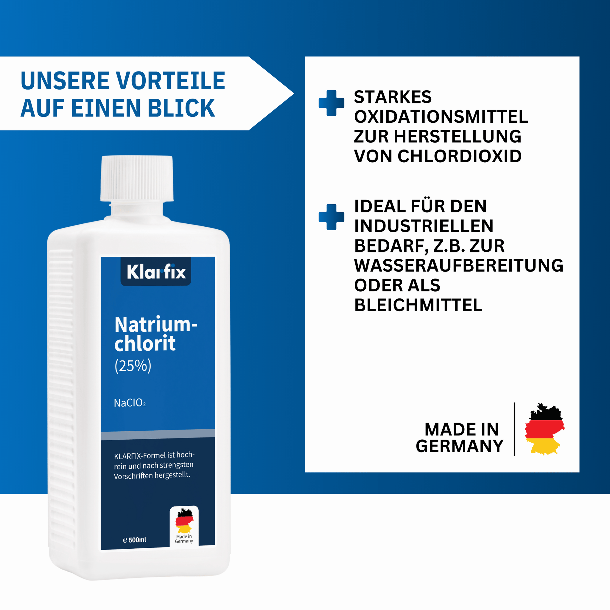 Natriumchlorit 25% (500 ml)