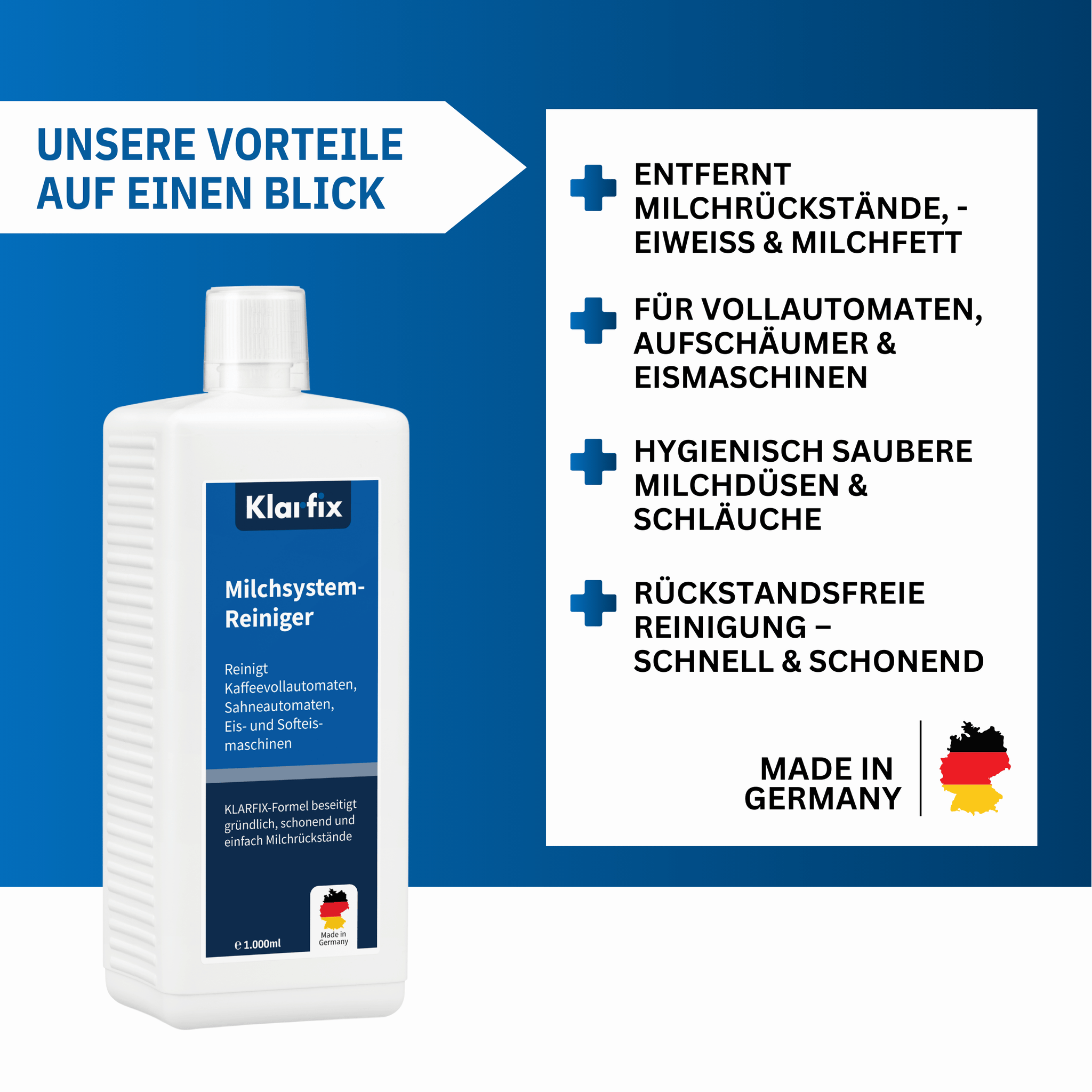 Milchsystem-Reiniger (für Geräte aller Marken)