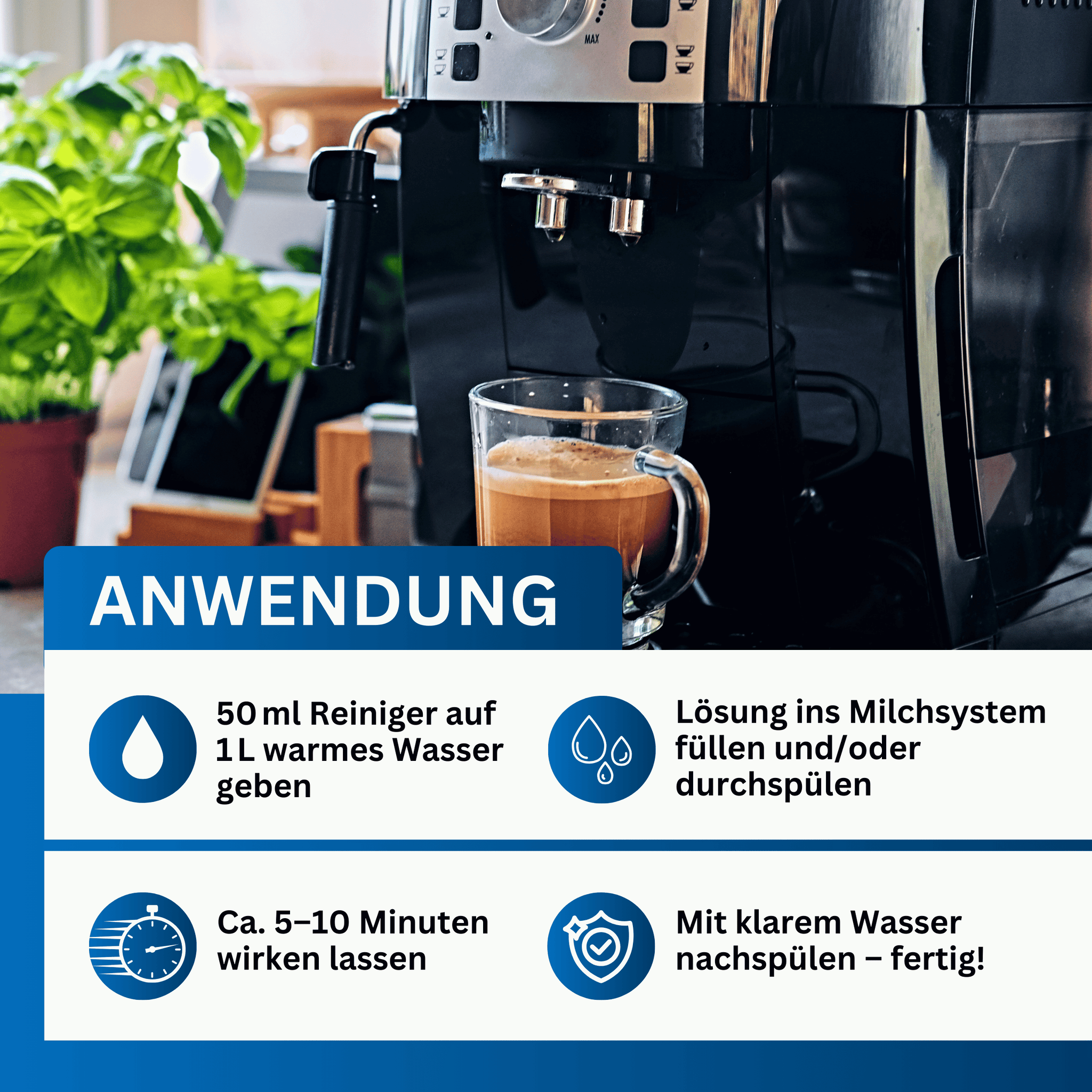 Milchsystem-Reiniger (für Geräte aller Marken)