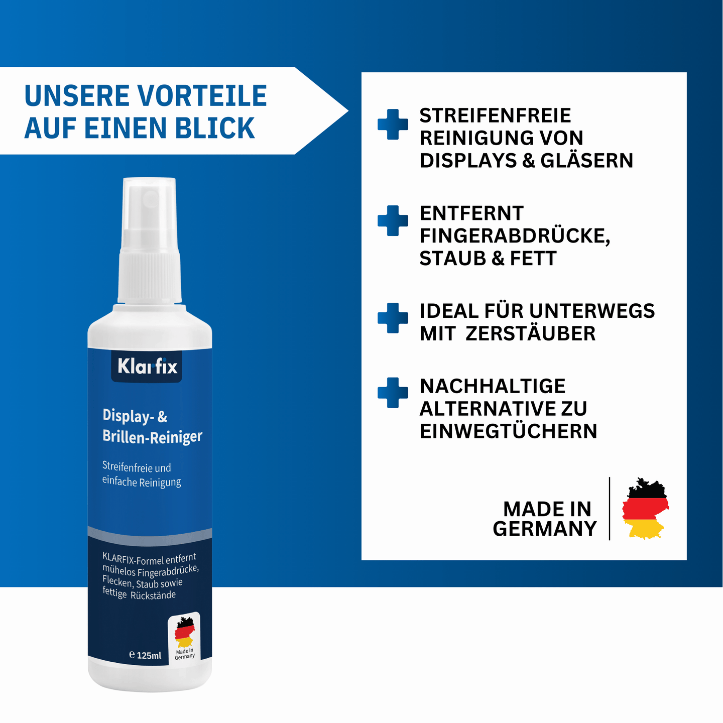 Display- & Brillen-Reiniger