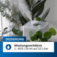 Hygienemittel (schaumfrei) Konservierungsmittel für Luftbefeuchter & Zimmerbrunnen